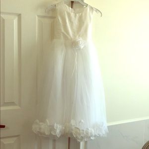 Flower girl dress 7/8